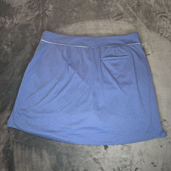 Greg Norman Sz XL Blue Golf Skort Skirt Sport Active ML75 Pleated Pull On 0218 - Picture 6 of 12